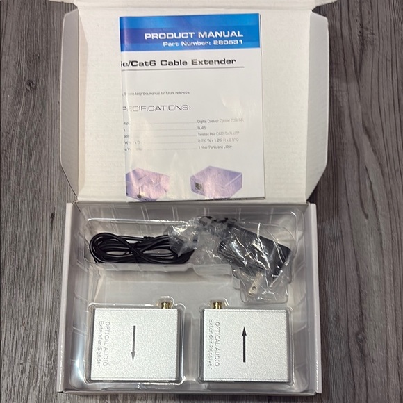 Vans Silver Digital Audio Cable Extender - Picture 2 of 6